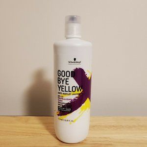 Schwarzkopf  Good Bye Yellow PH 4.5 Neutralizing Wash  Size: 33.8 fl oz